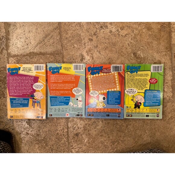 Family Guy DVD Collection Volumes 1-4 Seasons 1-5 - Picture 6 of 8
